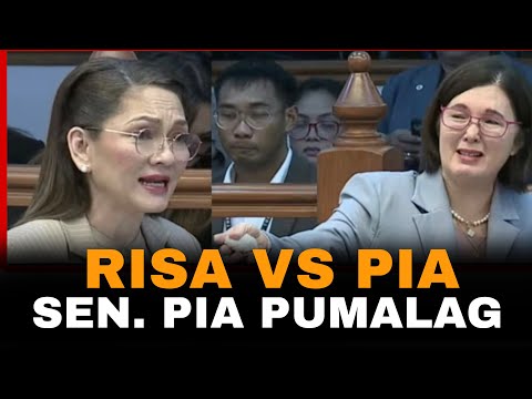 PUMALAG SI SEN. PIA CAYETANO KAY HONTIVEROS MATAPOS SABIHING “PARANG WALANG NANGYARI”