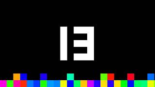 13 Seconds Timer ‐ Flowing Pixels