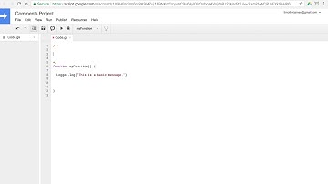 Using Comments: Introduction to Programming with Google Sheets 09-B