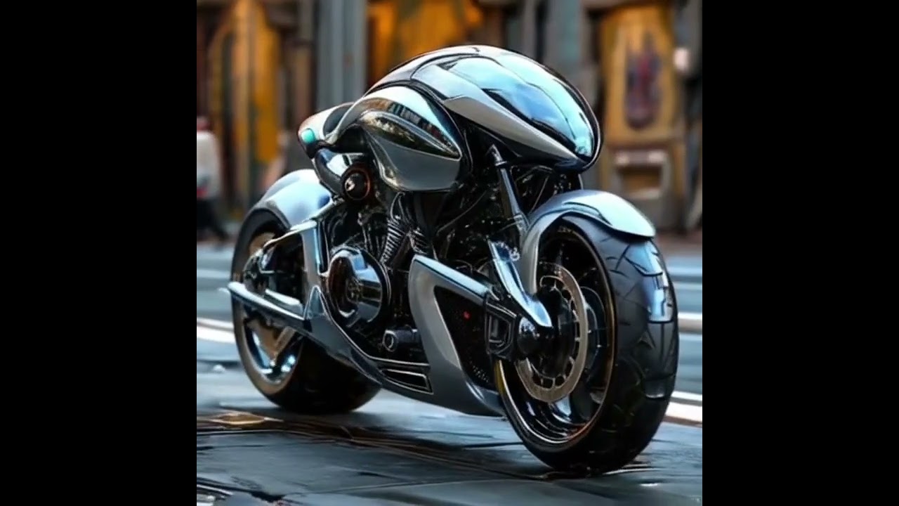 BIKE. motorcycle, scooter, roadster, scrambler, touring, cruiser of the future. Anton Vibe Art. 