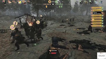 Mount and blade 2 Bannerlord Multiplayer captain mode Empire vs Battania (no commentary)