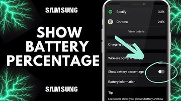 How to Display Battery Percentage on Android | Tutorial