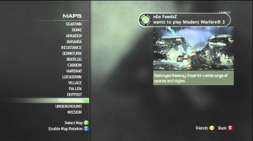 Modern Warfare 3 How To Make Infected Game In Private Match