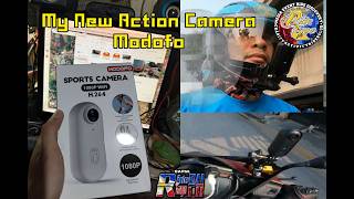 My New Action Camera Modofo  Sport Camera H.264 1080P Motorcycle Taxi