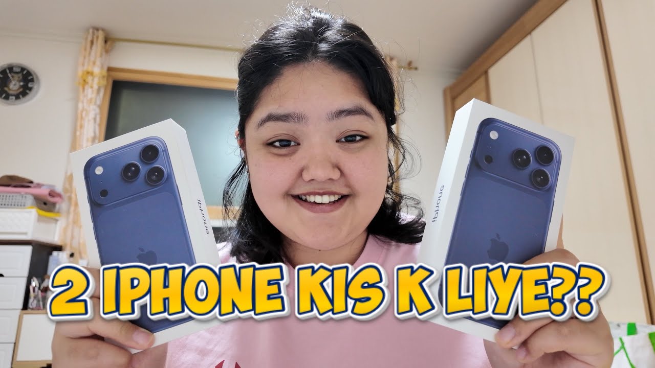 Mene 2 Iphone Ku Liye??? 🤔| My First Expensive Purchase 😍| Desi Korean 