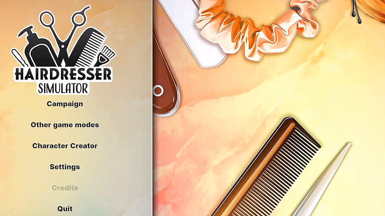 10 Hours Of.. Hair Dresser Simulator: Menu Ambience! | GameASMR for Sleep & Study | Dactyl Gaming