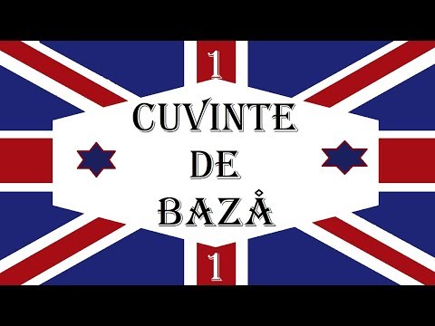 Invata Engleza Vocabular 1 Cuvinte De Baza In Limba Engleza 1