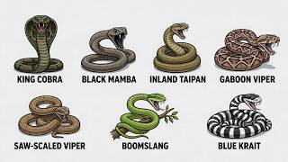 Every Deadliest Snake Explained In 7 Minutes