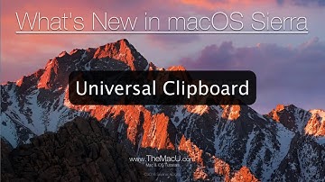 macOS Sierra Tutorial: Universal Clipboard