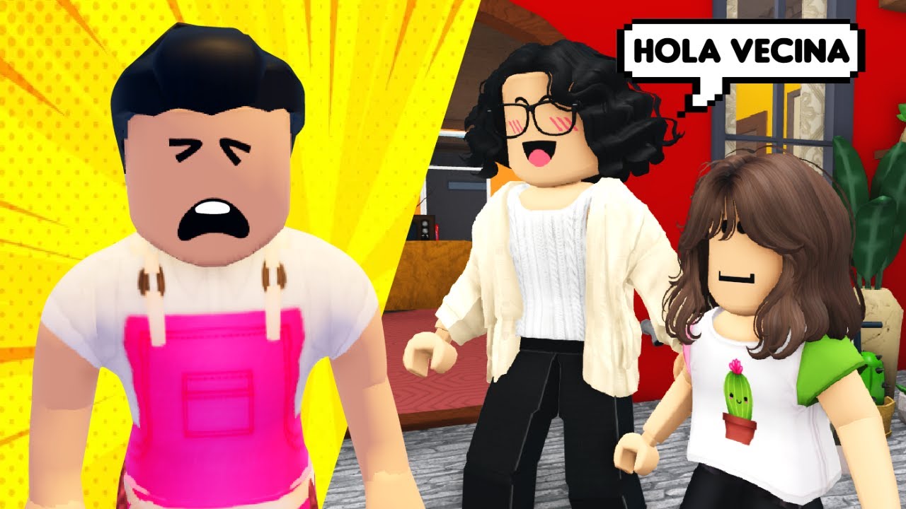 La VECINA castrosa | Historias de la vecindad | Mamá vs Roblox