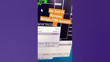 Gold MT4 Expert Advisor Automated Trading with Trailing Stop Loss. $230 in profits! 🔥#passiveincome