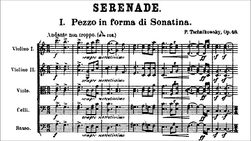 Tchaikovsky - Serenade for Strings Op. 48 (Score)