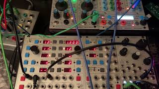 Modest Techno Buchla, Eurorack 259E, Just Friends, Er-101, Addac 603