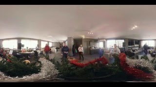 360 Christmas Tree decoration- Happy VR Holidays