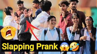 Slapping Prank 😱🤣 | Fake slap #slapping #prankvideo #mrprank
