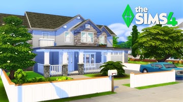 Massive base game family home | Building Newcrest | The Sims 4: Speed build (NO CC)