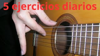5 Ejercicios Diarios para Guitarra que cambiarán tu Forma de Tocar