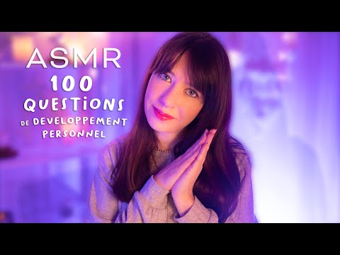 ASMR FR | Roleplay 🌸 Psychologue - 100 questions de développement personnel (+ son clavier)