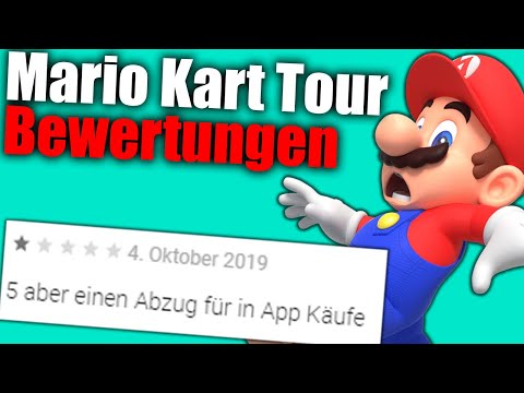 Der Mathe PROFI & alles Dräck - Mario Kart Tour Fail Bewertungen | Piuus