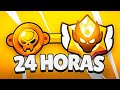 PEGUEI MESTRE E TOP GLOBAL NO ÚLTIMO DIA DA TEMPORADA BRAWL STARS