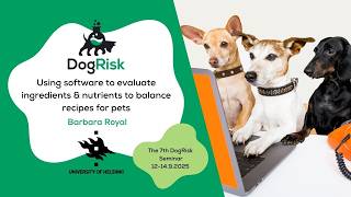 Balancing Pet Diets with Nutrition Software | Barbara Royal