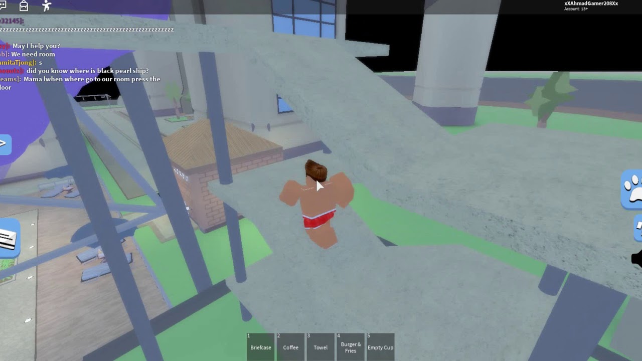 Life in Bloxton! 1 night standard room at Bloxton! (ROBLOX) - YouTube