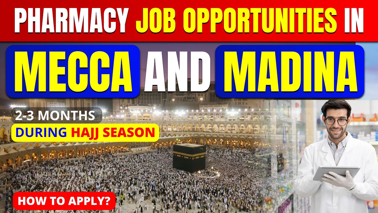How to a HAJJ Pharmacist Pharmacist in Saudi Arabia Pharmacy job opportunity in