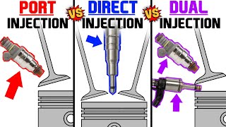 PORT vs DIRECT vs DUAL INJECTION  a DETAILED comparison EVERYTHING you need to know in 1 video