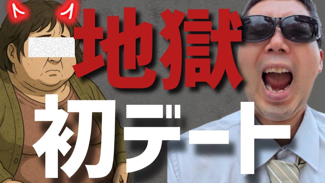 マッチングアプリの初デートは地獄でした。。。