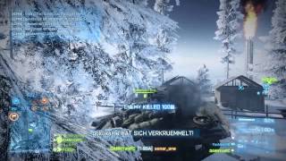 Battlefield 3 - Barrelroll roadkill Accidental win!