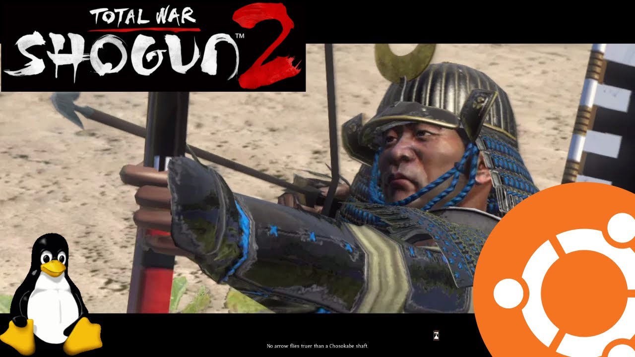 Total War: SHOGUN 2 Gameplay on Ubuntu 12.10 Linux [CrossOver