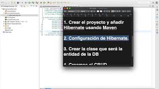CRUD para MySQL usando Hibernate y Java
