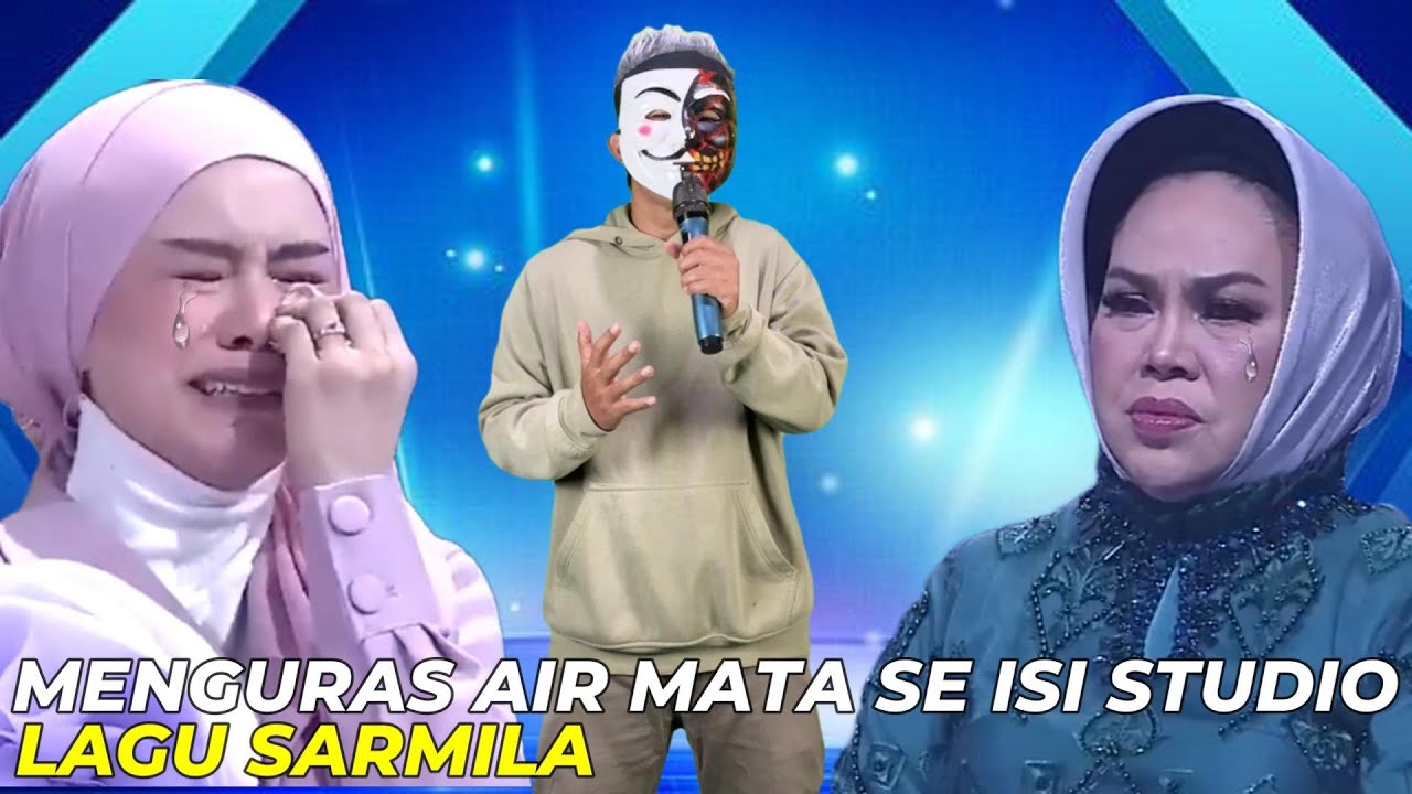Viral!! Menguras air mata se isi studio dengan membawakan lagu 