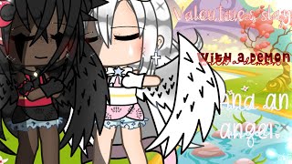 //Valentine's Day with a demon and an angel//Lesbian glmm//