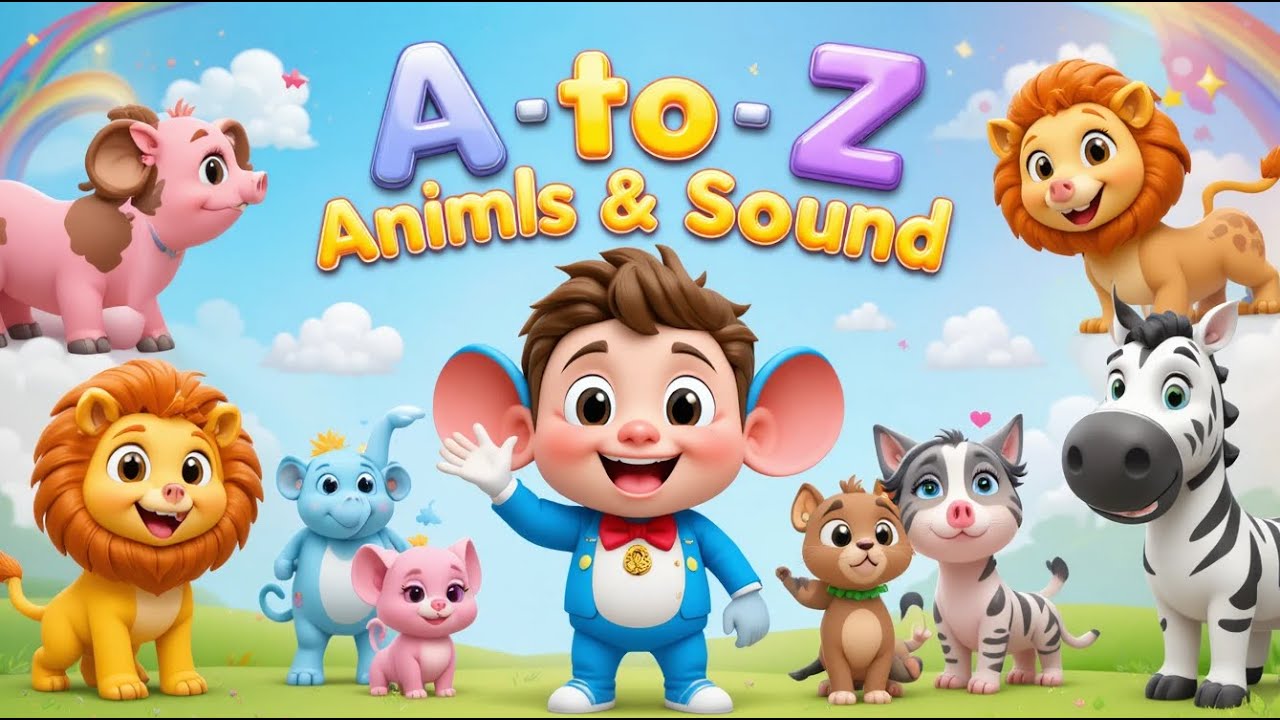 Kids Love Learning Animal Names and Sounds in Just 5 Minutes