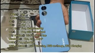 OPPO A17 CPH2477 unboxing 4gb 64gb Android 12 ColorOS 12 1 5000 mAh Battery 2022