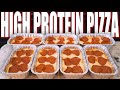 BODYBUILDING DEEP DISH PIZZAS FOR THE WHOLE WEEK | High Protein Low Carb Anabolic Meal Prep Recipe