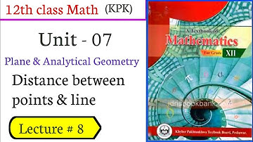 Find position of a the points and the line| Chapter 7 plane and analytical Geometry
