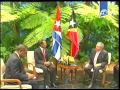 Cuba: Recibe Raúl Castro al Presidente de Timor Leste