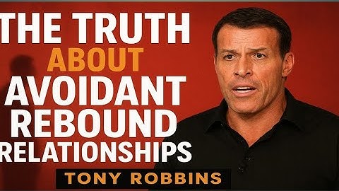 The Hidden Truth About Avoidant Rebound Relationships | Mel Robbins Motivational Speech