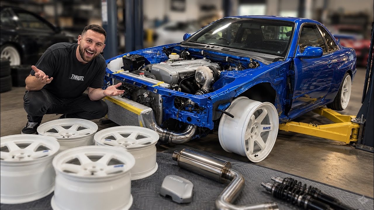 These parts COMPLETELY changed my R34 GTR!