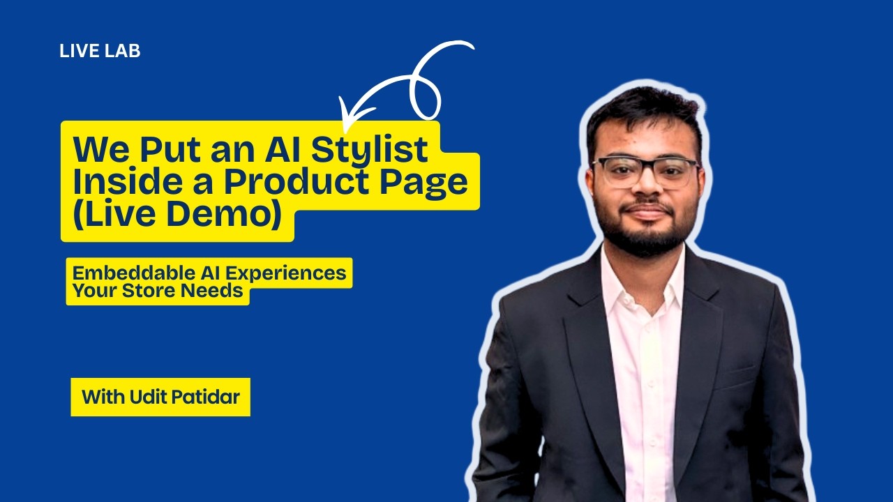 We Put an AI Stylist Inside a Product Page (Live Demo) | Embeddable AI Experiences Your Store Needs