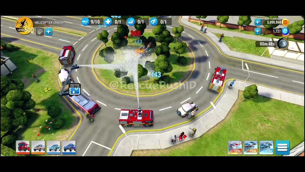 HELICOPTER CRASH❗️LEVEL500❗️EMERGENCY HQ GAMEPLAY STRATEGY