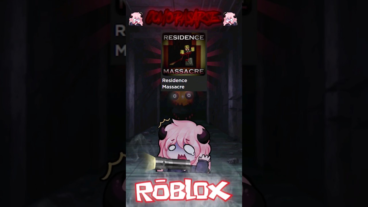 Como pasar RESIDENCE MASSACRE en ROBLOX 💀 #roblox #viral #robloxshorts #gaming #parati #robloxgames