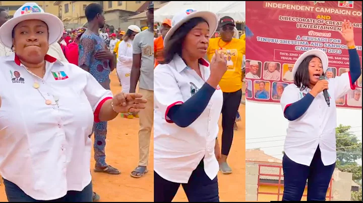 We Come To Promote Tinubu For President! Remi Oshodi,Ayo Adesanya, & Foluke Daramola, Ogogo Dance In