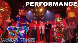 The Cast sings “I Wish It Could Be Christmas Everyday” by Wizzard | The Masked Singer UK Christmas