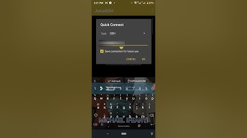How to run SSH Command using Android Phone