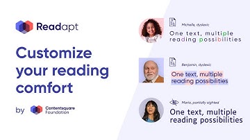 READAPT Chrome Extension / Customize your reading comfort