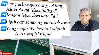 #3b Yang Asli Wujud Hanya Allah, Yang lain diwujudkan
