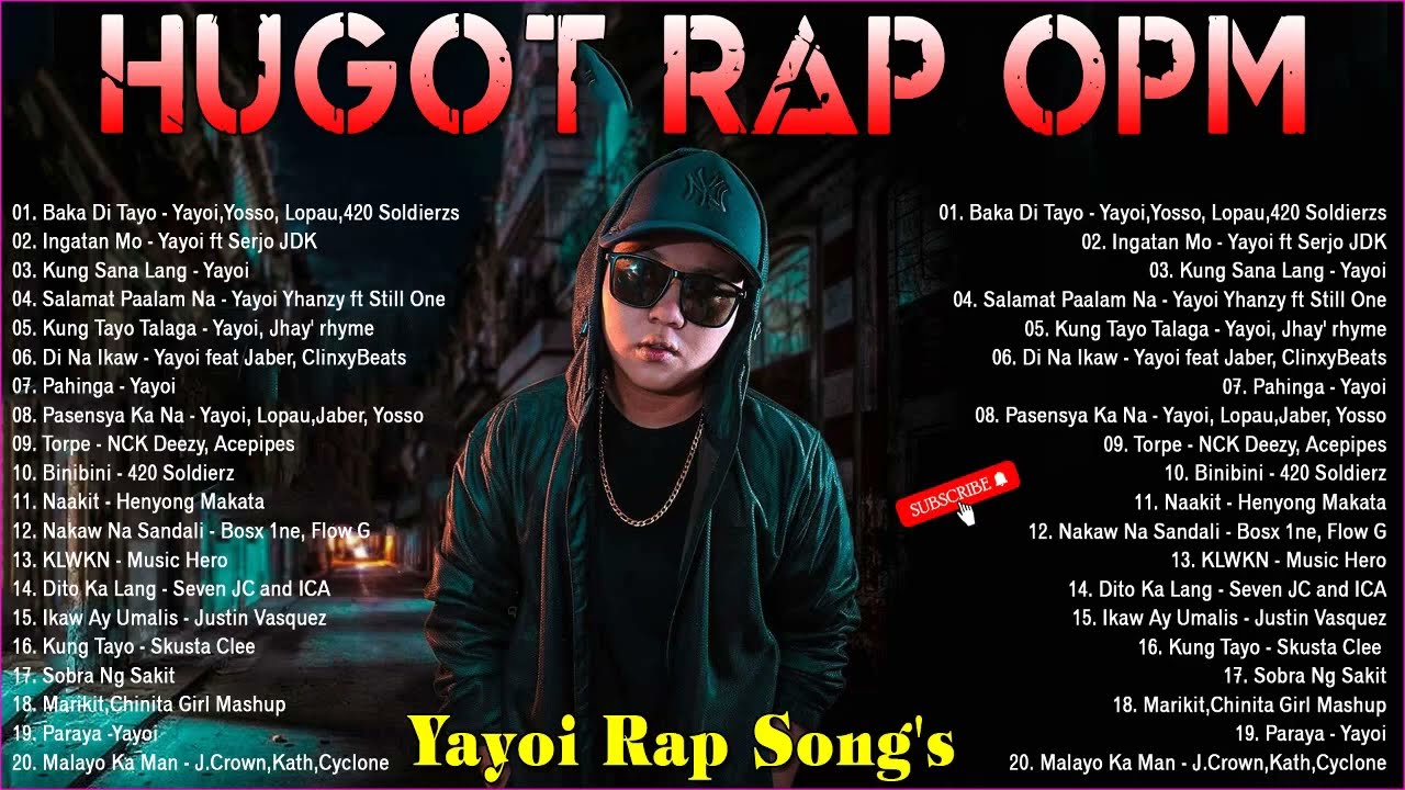 Yayoi Rap Songs and King Badjer Soldierz RNBap Songs    Best HUGOT Rap SONGS Trending 2021